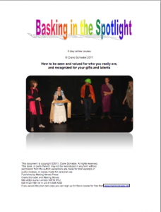 basking11 228x300 Article: Shining Your Light   promote yourself with ease
